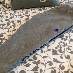 Adidas Men’s Joggers Blue Stripes - Mock